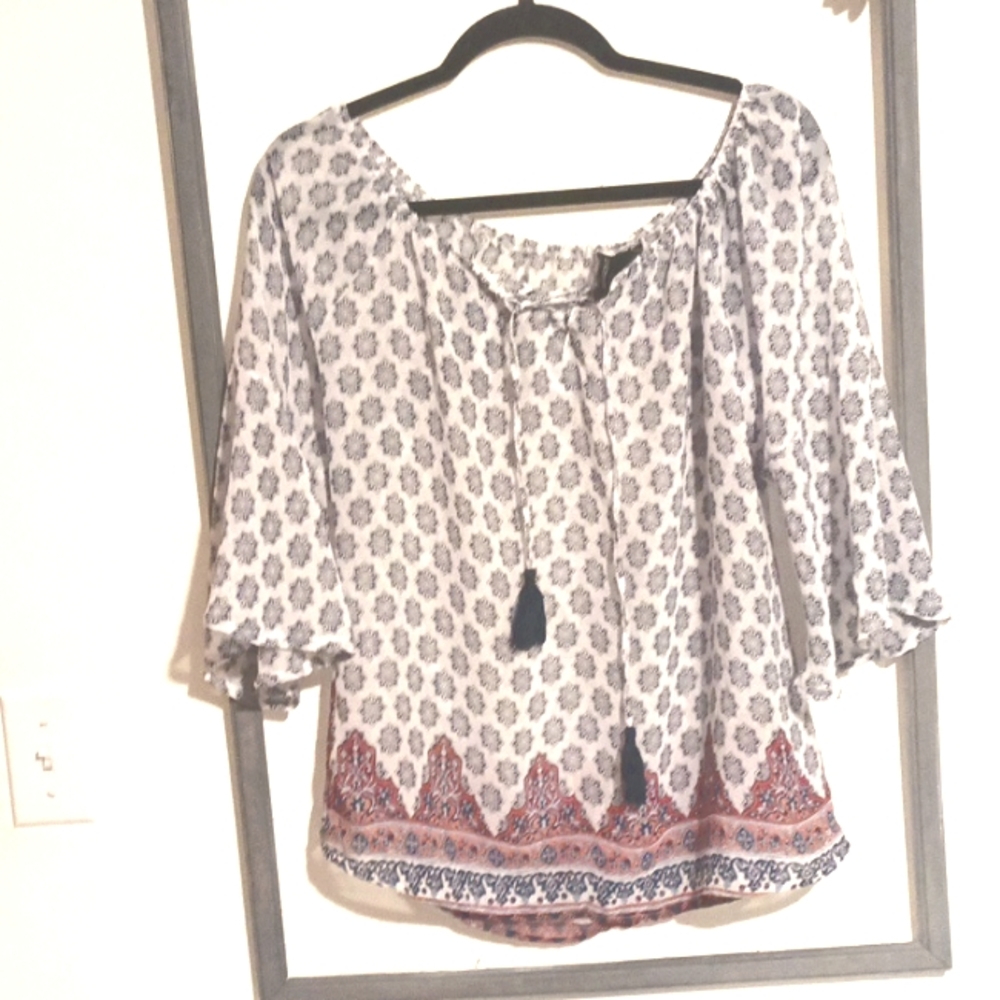 Women's No Comment Boho Blouse